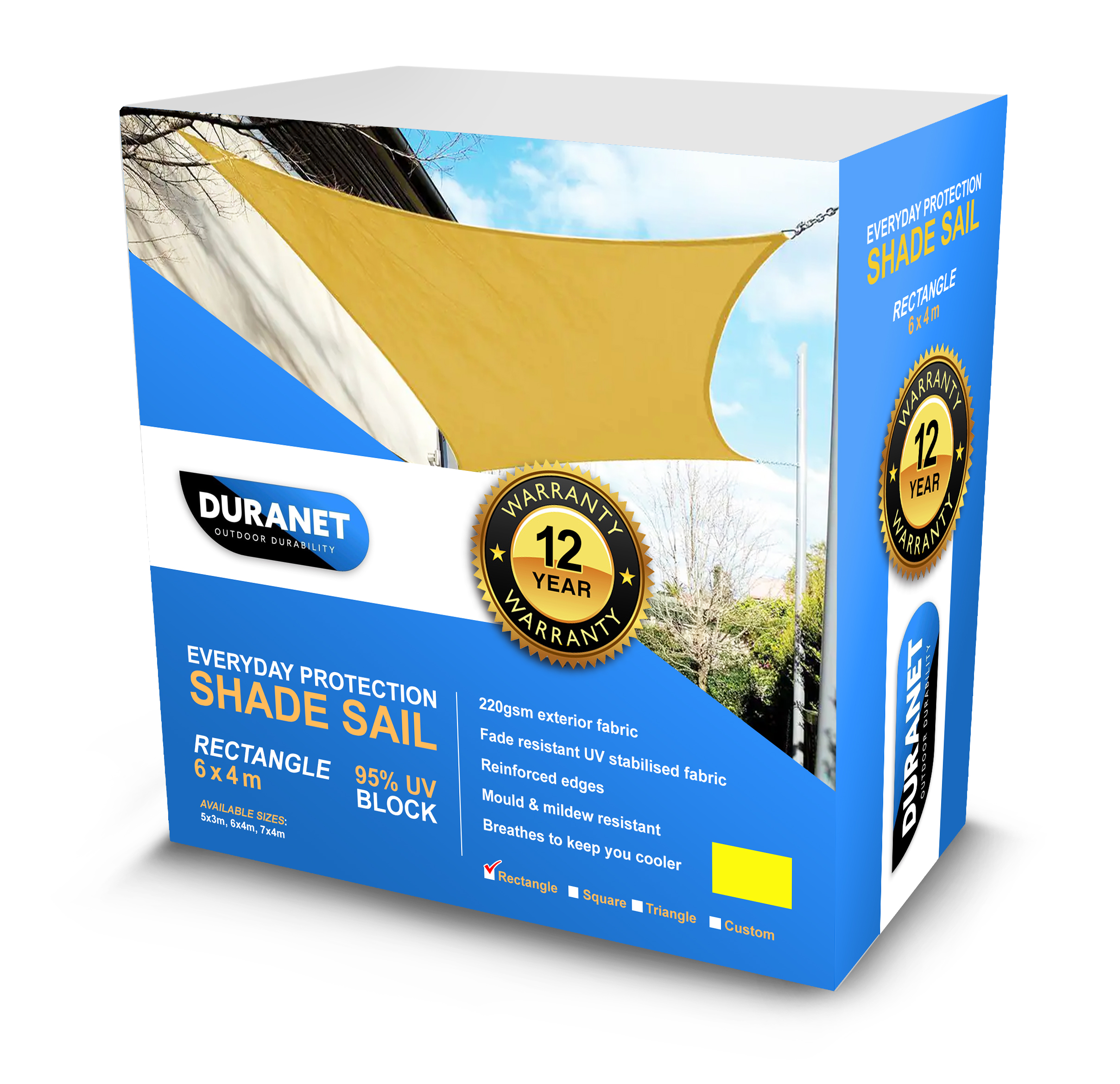 shade sail in a box